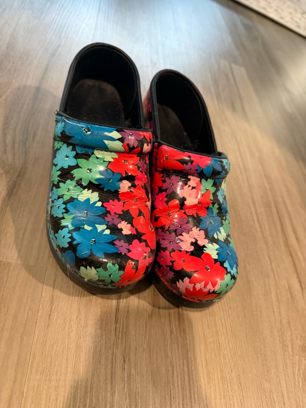 Dansko slip on clogs